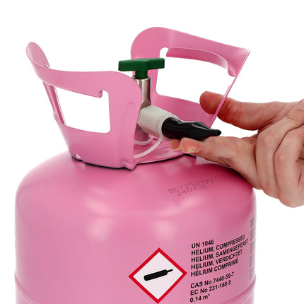 Zbiornik z helem na 20 balonów