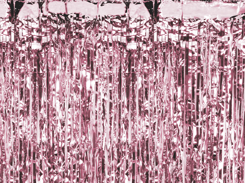Zasłona drzwiowa Rose Gold Metallic Foil 2m