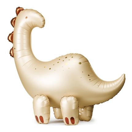 Balon dinozaur złoty 91 cm