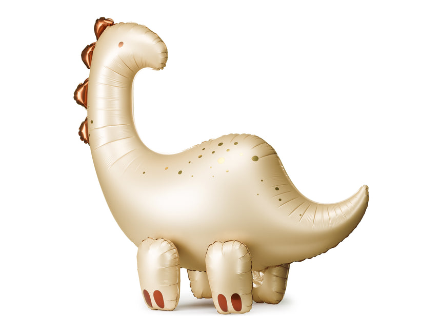 Balon dinozaur złoty 91 cm