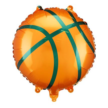 Balon z helem do koszykówki pusty 35 cm
