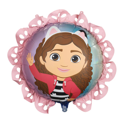 Gabby's Dollhouse Balon foliowy z falbanką, 52x52 cm