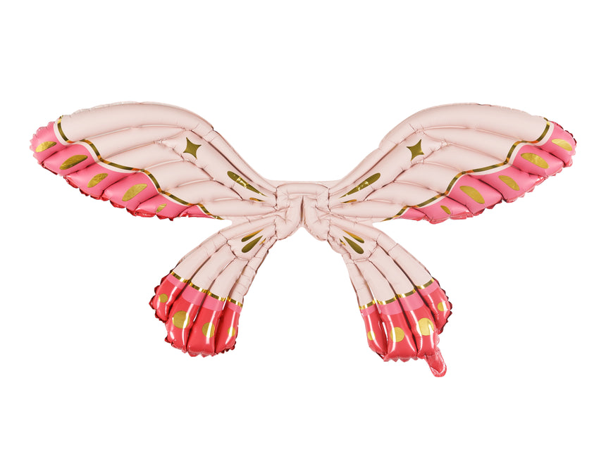 Balon helowy motyl różowy pusty 50 cm