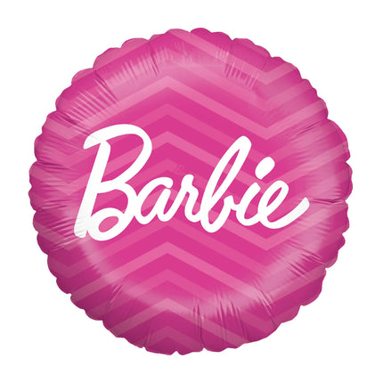 Balonik helowy Barbie (pusty) 45 cm