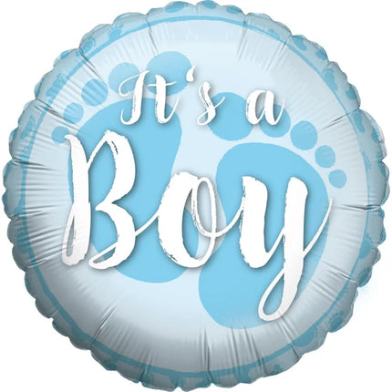 Balonik helowy „It’s a Boy” – pusty, 45 cm