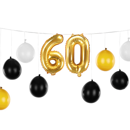 Girlanda balonowa na 60 lat 2,6 m