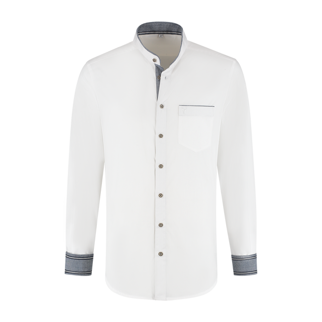 Bluza Oktoberfest niebiesko-biała męska