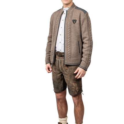 Kamizelka Oktoberfest brązowa