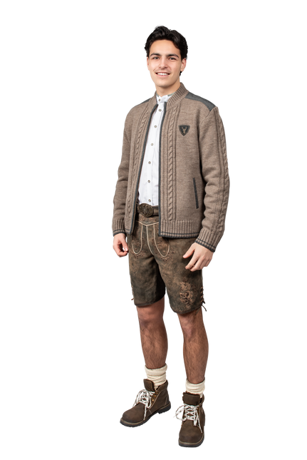 Kamizelka Oktoberfest brązowa