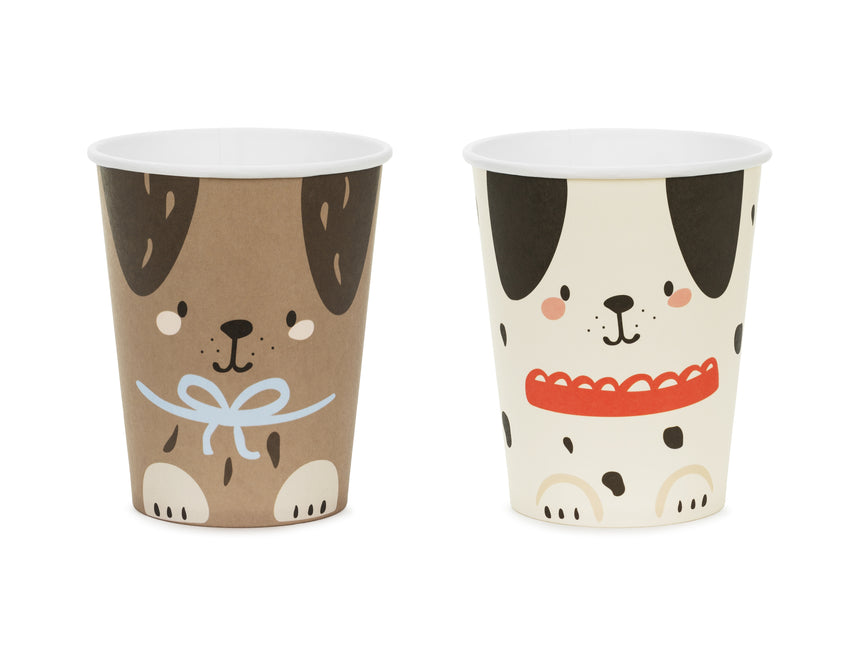 Kubki dla psów 220ml 6szt