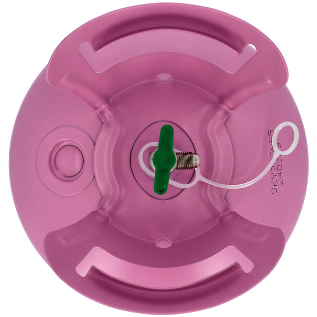 Zbiornik z helem z 30 balonami i wstążką