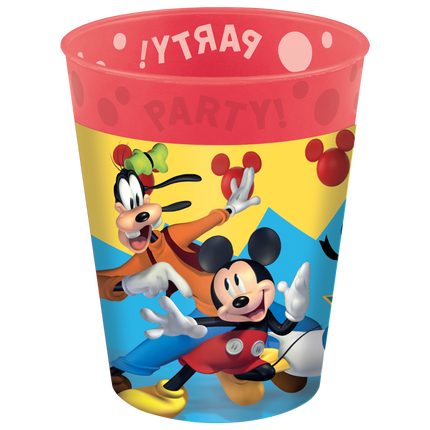 Kubki wielokrotnego użytku Mickey Jump Into Fun Party 250 ml 4 szt