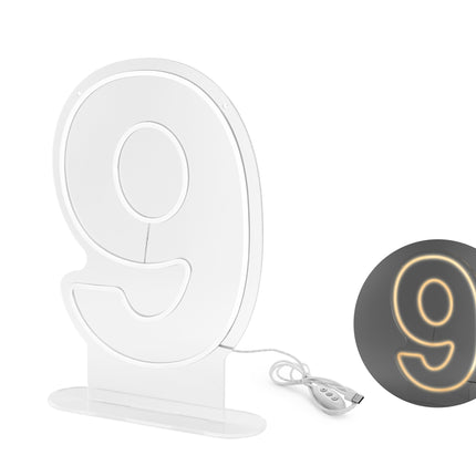 9 Years Light Figure White 50m