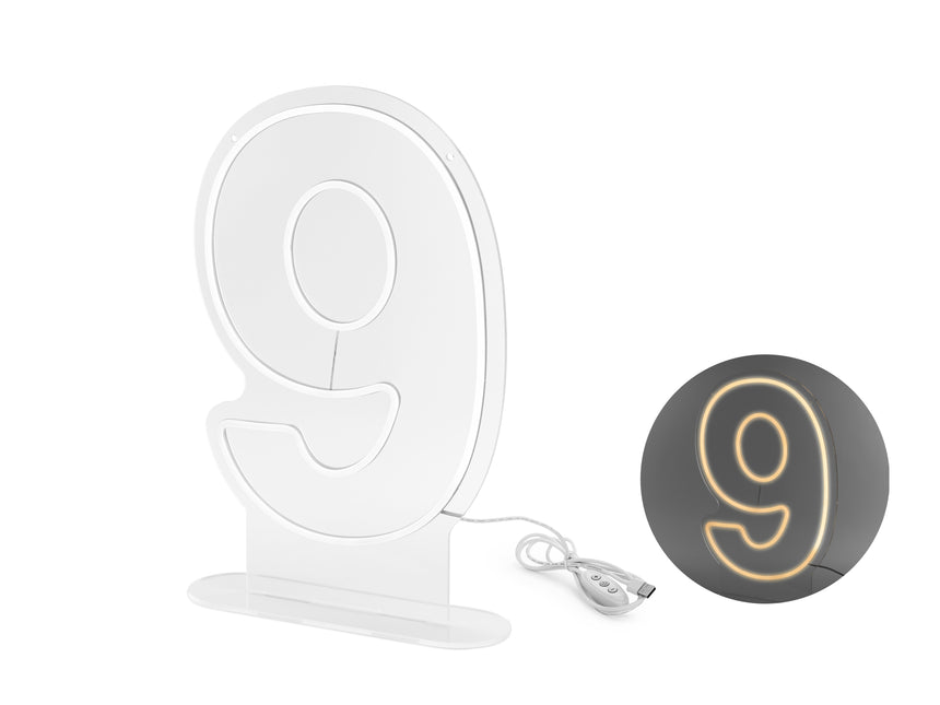 9 Years Light Figure White 50m