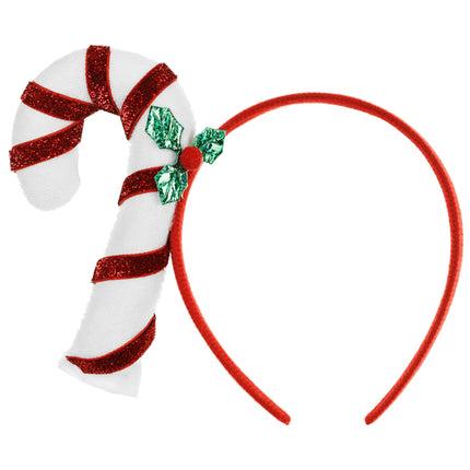 Opaska na głowę Candy Cane, 18,5x15,5 cm, mix