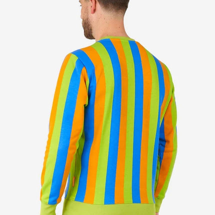 Sweter męski Sesame Street z Bertem i Erniem, wielokolorowy