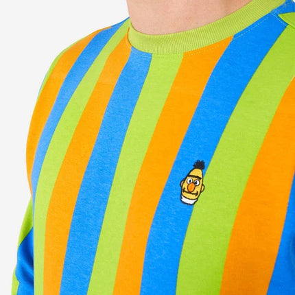 Sweter męski Sesame Street z Bertem i Erniem, wielokolorowy