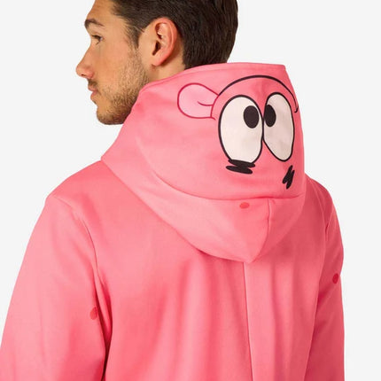 SpongeBob i Patrick – kombinezon z gwiazdką, unisex, różowy