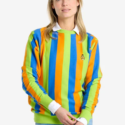 Sweter męski Sesame Street z Bertem i Erniem, wielokolorowy