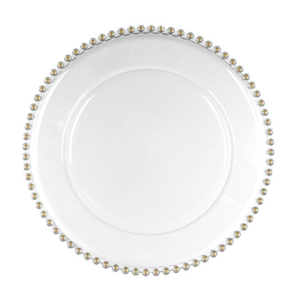 Biała taca White Pearl 32 cm