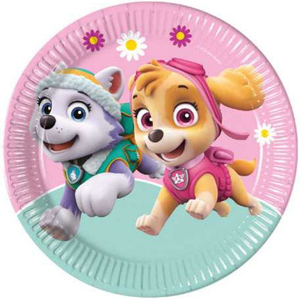 Kolorowe talerze Paw Patrol 23 cm 8 szt