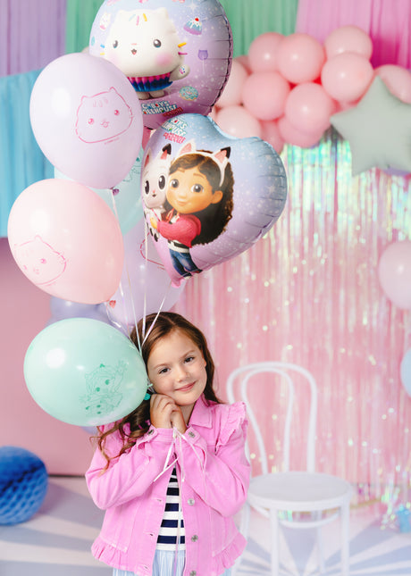 Balony 27 cm Domek dla lalek Gabby