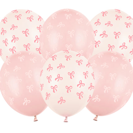 Balony Jasnoróżowe Koguty 30cm 50szt