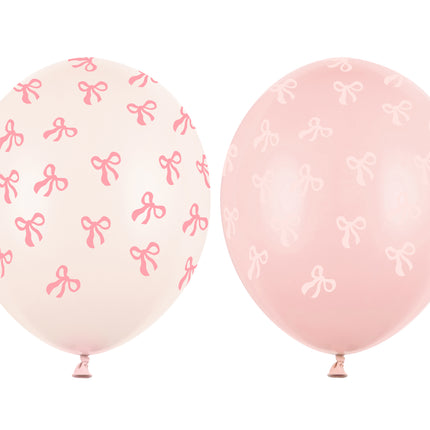 Balony Jasnoróżowe Koguty 30cm 50szt