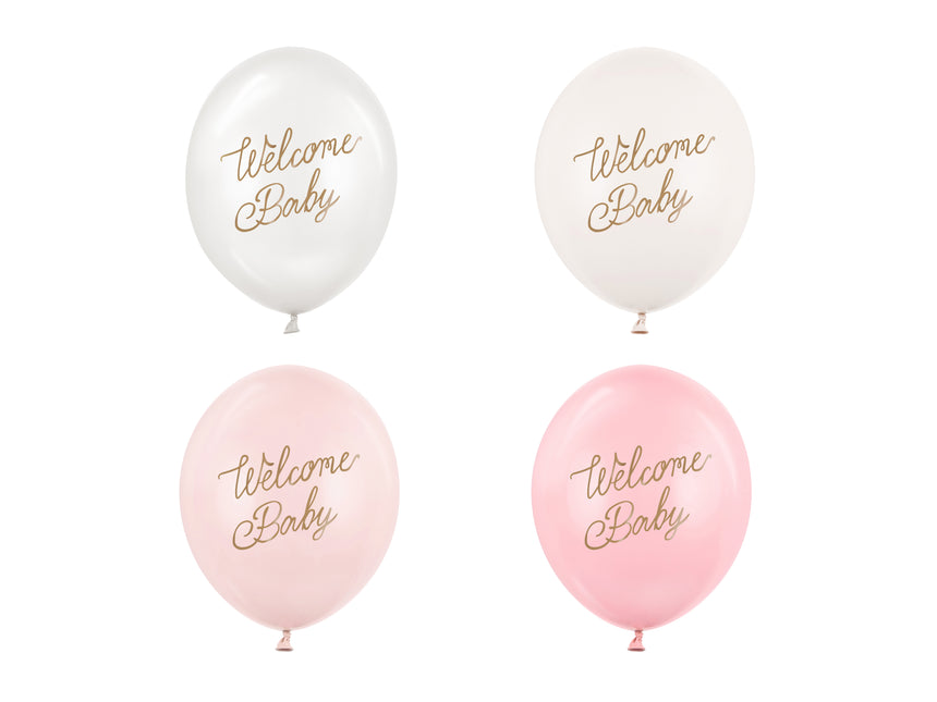 Balony Hello Baby 30cm 50szt