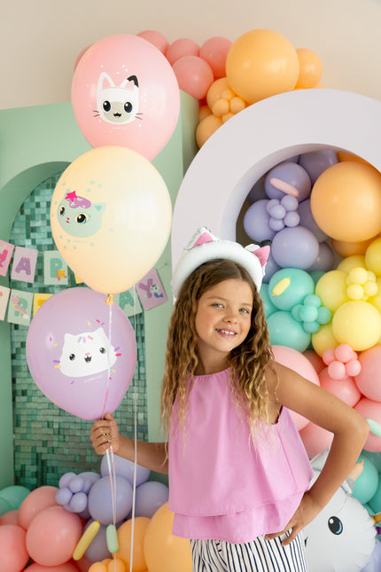 Balony 30 cm, Domek dla lalek Gabby