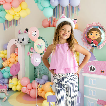 Balony 30 cm, Domek dla lalek Gabby
