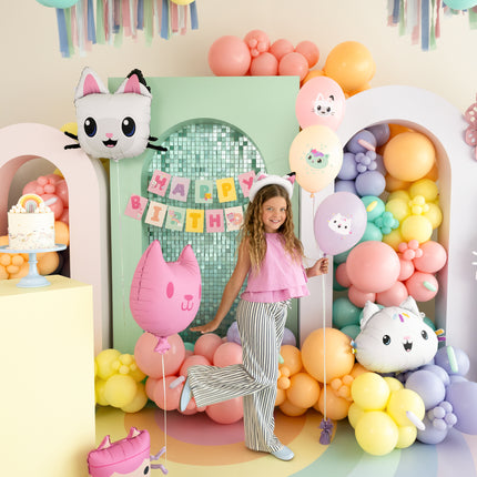 Balony 30 cm, Domek dla lalek Gabby