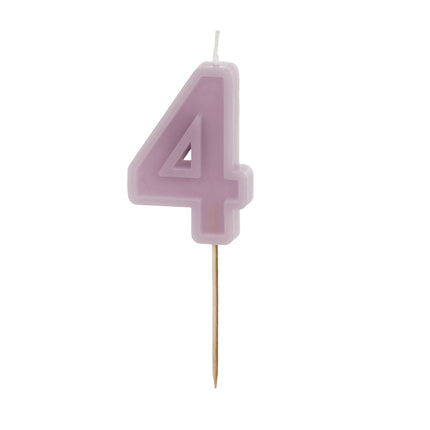 4 Year Candle Świeczka 10cm