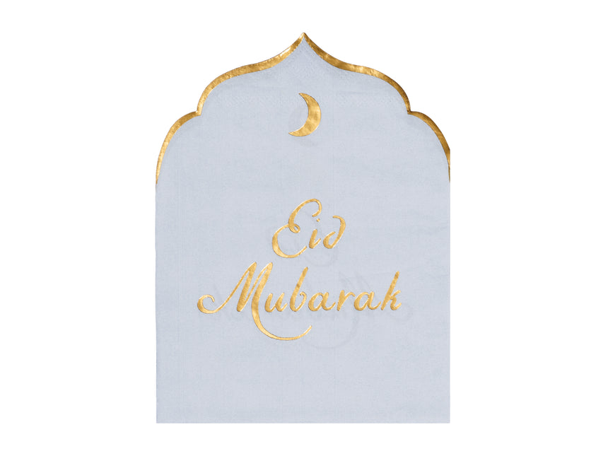 Serwetki Eid Mubarak 23cm 12szt