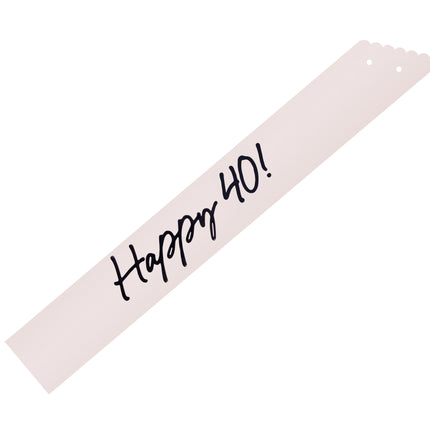 40 Years Sash 76cm