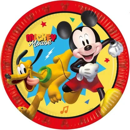 Mickey Jump Into Fun Fsc Paper Plates Next Generation 23Cm 8St
