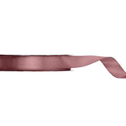 Różowa wstążka 12Mm Dark Dusty 25m