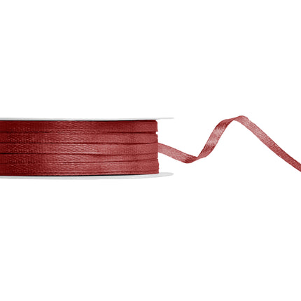 Czerwona wstążka Bordeaux 3Mm 50m
