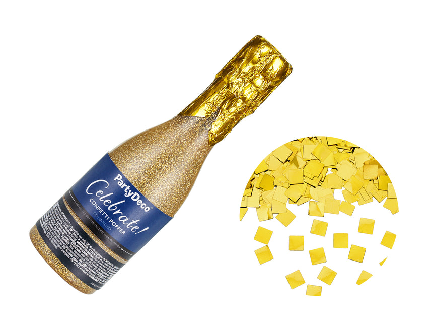 Złota armata konfetti Champagne 20,5 cm