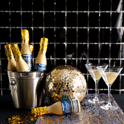 Złota armata konfetti Champagne 20,5 cm