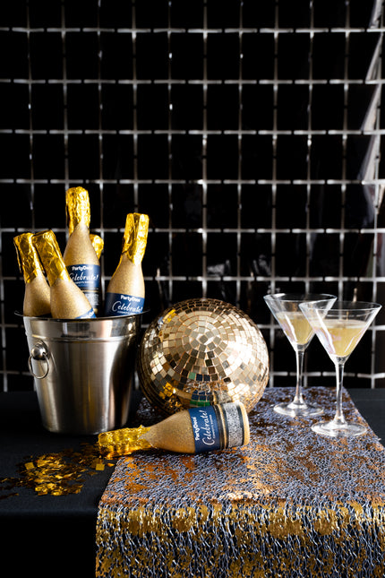 Złota armata konfetti Champagne 20,5 cm