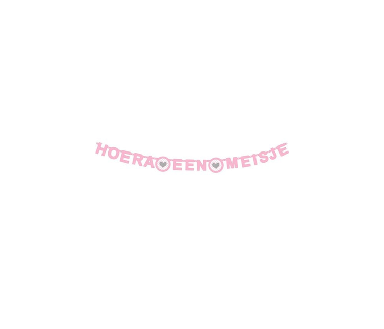 List urodzinowy Garland Hurray A Girl 1,85 m