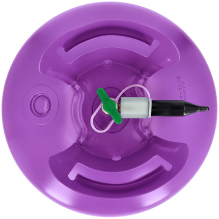 Zbiornik z helem ze 100 balonami i wstążką