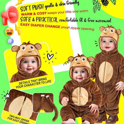 Aap Pluche Fluweel van Widmann koop je bij Partywinkel