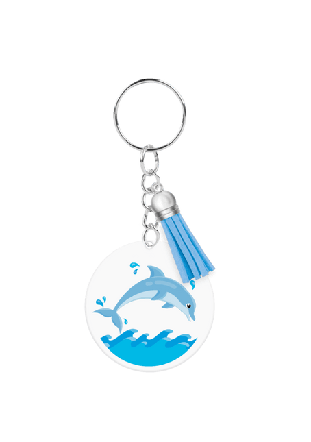 Acryl Sleutelhanger Dolfijn van Paper Dreams koop je bij Partywinkel