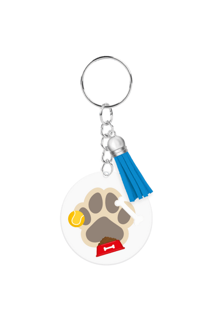 Acryl sleutelhanger Hond van Paper Dreams koop je bij Partywinkel