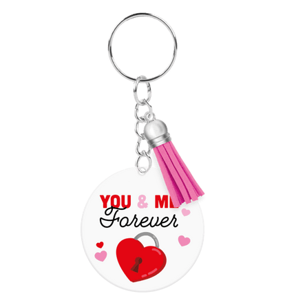 Acryl sleutelhanger You & me van Paper Dreams koop je bij Partywinkel