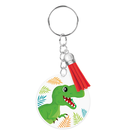 Akrylowy brelok Dino
