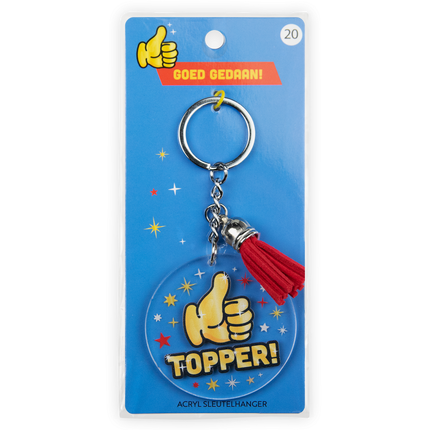Akrylowy brelok Topper