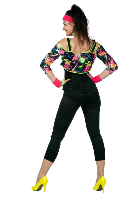 Aerobics Outfit 80S Dames van Wilbers & Wilbers koop je bij Partywinkel
